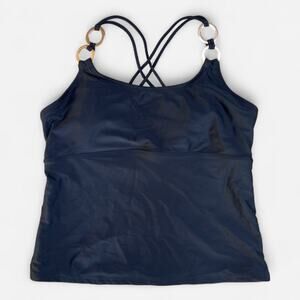Sand N’ Sun Vintage Silver Ring Tankini Tank Top